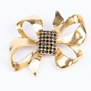 Babylon Brooch Women Black